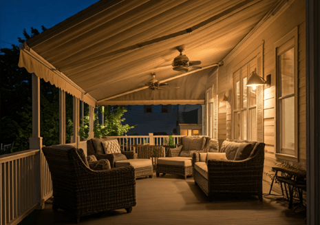 Incorporating Fans and Shade Options for Summer Comfort