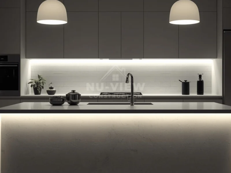 Lighting Under Kitchen Worktop in Philadelphia