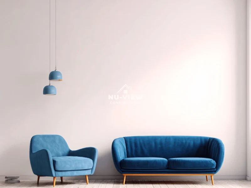 Warm Minimal Living Room